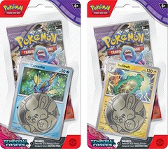 Pokemon SV5 Temporal Forces Checklane Blister - Both Checklane Blisters